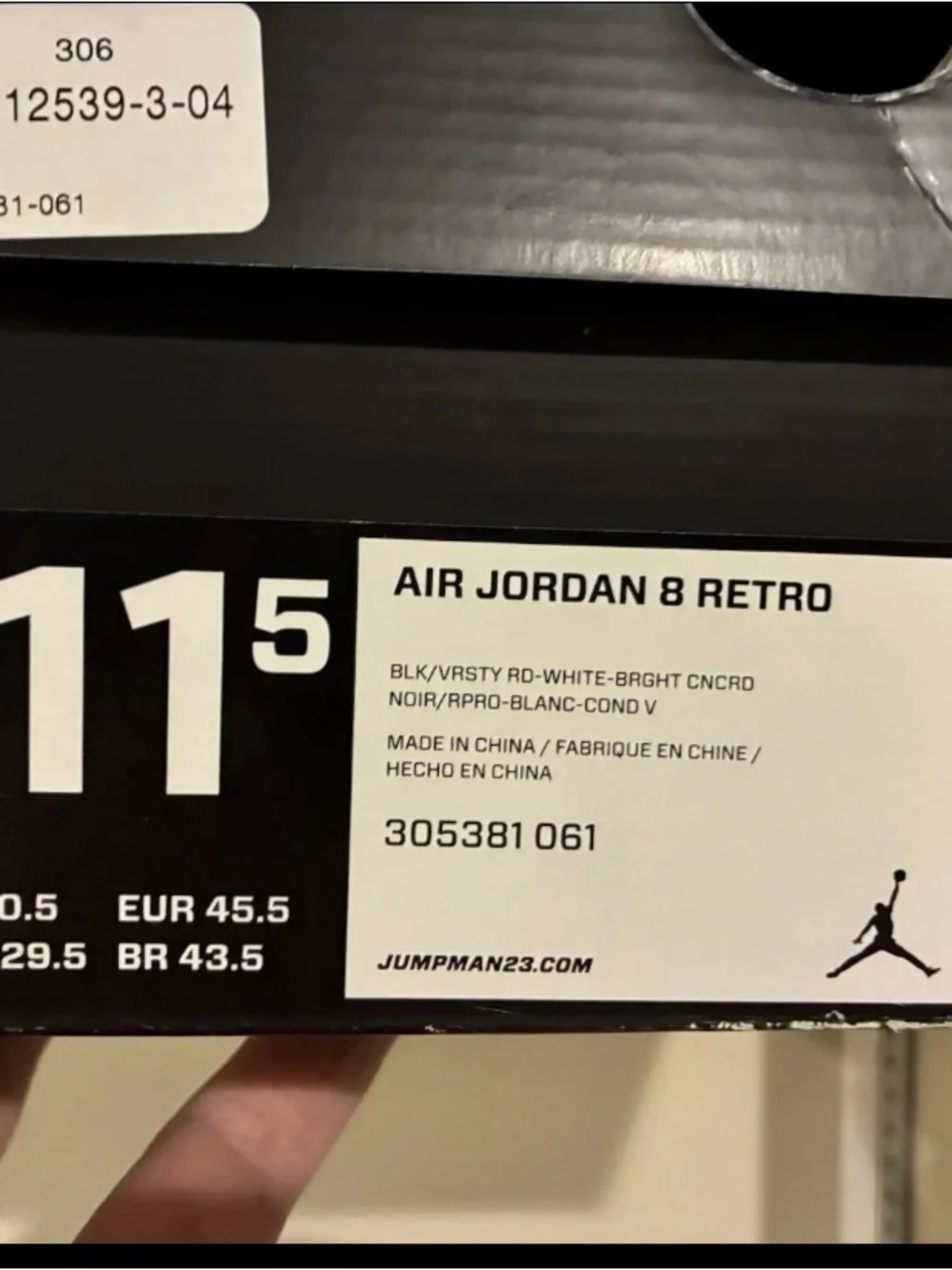 Jordan Men's Black High-Top Sneakers
